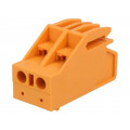 TSCB4-02P-15-01AH; Splice terminal: transformer; ways: 2; 0.5÷4mm2; screw terminal; DEGSON ELECTRONICS