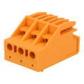TSCB4-03P-15-01AH; Splice terminal: transformer; ways: 3; 0.5÷4mm2; screw terminal; DEGSON ELECTRONICS