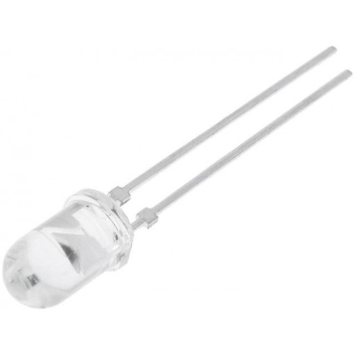 TSHF5210; IR transmitter; 5mm; 890nm; transparent; 180mW; 10°; THT; VISHAY