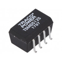 TSM 0512S; Converter: DC/DC; 1W; Uin: 4.5÷5.5V; Uout: 12VDC; Iout: 80mA; SMD; TRACO POWER