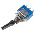 TSM102E1; Switch: toggle; Pos: 2; SPDT; ON-ON; 3A/250VAC; Leads: for soldering;  TSM102E1; Switch: toggle; Pos: 2; SPDT; ON-ON; 3A/250VAC; Leads: for soldering;