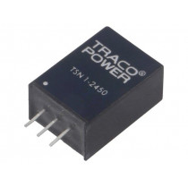TSN 1-2450; Converter: DC/DC; Uin: 7÷32V; -5VDC; Iout: 1A; SIP3; 16.5x11.7x7.5mm; TRACO POWER