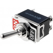 KN3(C)201AA1; Switch: toggle; Pos: 2; DPST; OFF-ON; 10A/250VAC; Leads: M3 screws; 