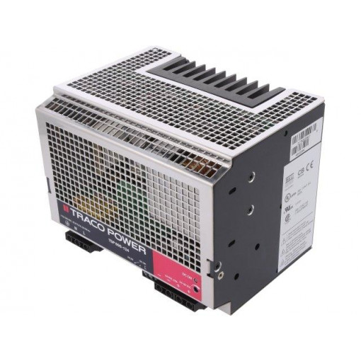 TSP 600-124; Power supply: switched-mode; for DIN rail; 600W; 24VDC; 25A; IP20; TRACO POWER TSP 600-124; Power supply: switched-mode; for DIN rail; 600W; 24VDC; 25A; IP20; TRACO POWER