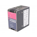 TSPC 240-124; Power supply: switched-mode; for DIN rail; 240W; 24VDC; 10A; IP20; TRACO POWER