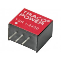 TSR 1-24150; Converter: DC/DC; Uin: 18÷36V; 15VDC; Iout: 1A; SIP3; 1.9g; 500kHz; TRACO POWER