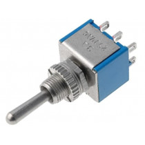 TSX203; Switch: toggle; Pos: 3; DP3T; ON-OFF-ON; 3A/250VAC; -55÷85°C; 20mΩ; NINIGI TSX203; Switch: toggle; Pos: 3; DP3T; ON-OFF-ON; 3A/250VAC; -55÷85°C; 20mΩ; NINIGI
