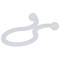 TT-18; Cable clips; 16.2mm; polyamide; natural; UL94V-2; KSS WIRING