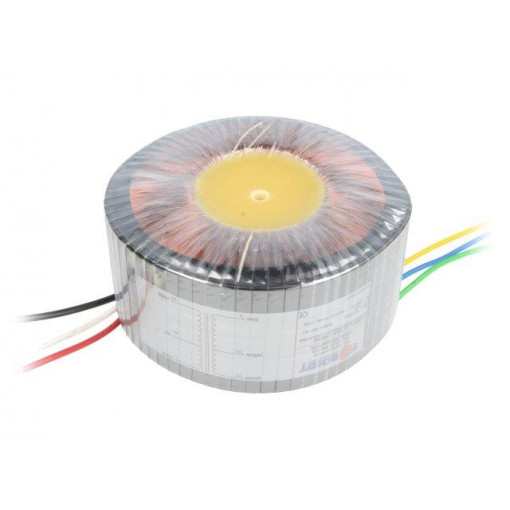 TTG-EL84PSE; Transformer: speaker; 50VA; Ø115x65mm; 0.01÷56kHz; 200mA; TOROIDY