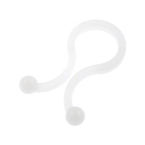 TT-28; Cable clips; 26.7mm; polyamide; natural; UL94V-2; KSS WIRING