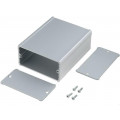 TUF 80 42 100 ME; Enclosure: with panel; TUF; X: 80mm; Y: 100mm; Z: 42mm; aluminium; FISCHER ELEKTRONIK TUF 80 42 100 ME; Enclosure: with panel; TUF; X: 80mm; Y: 100mm; Z: 42mm; aluminium; FISCHER ELEKTRONIK
