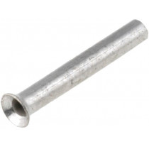 TUL-NI-00106; Bootlace ferrule; non-insulated; copper; 0.14mm2; 6mm; tinned; NINIGI TUL-NI-00106; Bootlace ferrule; non-insulated; copper; 0.14mm2; 6mm; tinned; NINIGI