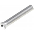 TUL-NI-00207; Bootlace ferrule; non-insulated; copper; 0.25mm2; 7mm; tinned; NINIGI TUL-NI-00207; Bootlace ferrule; non-insulated; copper; 0.25mm2; 7mm; tinned; NINIGI