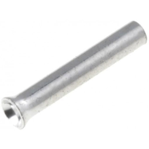 TUL-NI-00207; Bootlace ferrule; non-insulated; copper; 0.25mm2; 7mm; tinned; NINIGI TUL-NI-00207; Bootlace ferrule; non-insulated; copper; 0.25mm2; 7mm; tinned; NINIGI