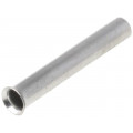 TUL-NI-01012; Bootlace ferrule; non-insulated; copper; 1mm2; 12mm; tinned; NINIGI TUL-NI-01012; Bootlace ferrule; non-insulated; copper; 1mm2; 12mm; tinned; NINIGI
