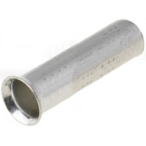 TUL-NI-04012; Bootlace ferrule; non-insulated; copper; 4mm2; 12mm; tinned; NINIGI