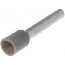 TUL-RI-04018; Bootlace ferrule; insulated; copper; Insulation: polyamide; 4mm2; NINIGI