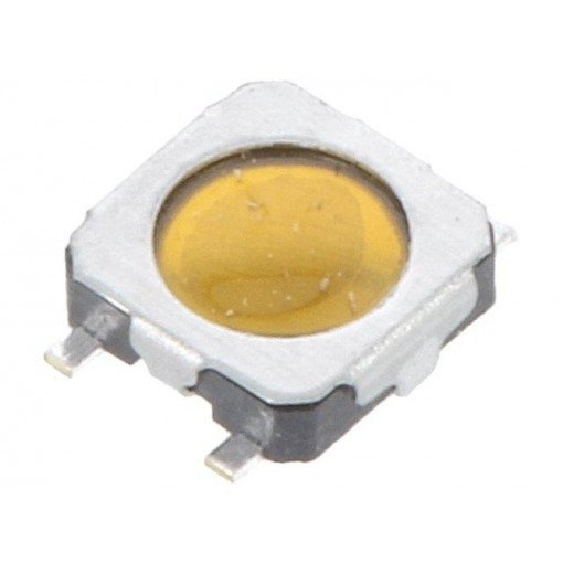 TVAF17NCB; Microswitch TACT; Pos: 2; 0.05A/12VDC; SMT; none; 3.35x3.35mm; JIANFU