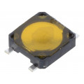 TVAF18BB; Microswitch TACT; Pos: 2; 0.05A/12VDC; SMT; none; 3.1x3.1mm; 0.75mm; JIANFU