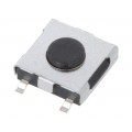 TVCM04N016BB; Microswitch TACT; Pos: 2; 0.05A/12VDC; SMT; none; 4.6x4.6mm; 1.5mm; JIANFU