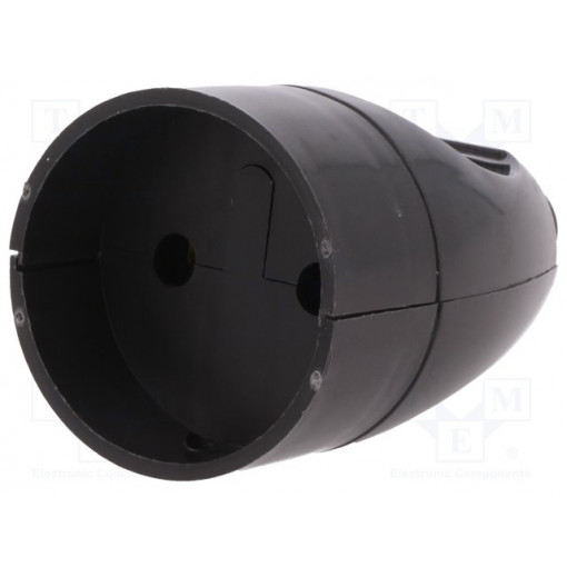 GN-161 CZ; Connector: AC supply; female; socket; 2P; 250VAC; 16A; Type: round; JONEX