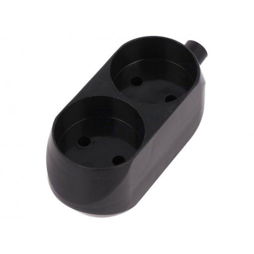 GN-260 CZ; Connector: AC supply; female; splitter; 2P; 250VAC; 16A; Type: round; JONEX