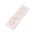 GN-460 BI; Connector: AC supply; female; splitter; 2P; 250VAC; 16A; Type: round; JONEX GN-460 BI; Connector: AC supply; female; splitter; 2P; 250VAC; 16A; Type: round; JONEX