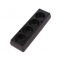 GN-460 CZ; Connector: AC supply; female; splitter; 2P; 250VAC; 16A; Type: round; JONEX