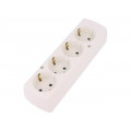 GN-470S BI; Connector: AC supply; female; splitter; 2P+PE; 250VAC; 16A; white; JONEX GN-470S BI; Connector: AC supply; female; splitter; 2P+PE; 250VAC; 16A; white; JONEX
