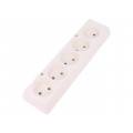 GN-560 BI; Connector: AC supply; female; splitter; 2P; 250VAC; 16A; Type: round; JONEX GN-560 BI; Connector: AC supply; female; splitter; 2P; 250VAC; 16A; Type: round; JONEX