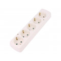 GN-570S BI; Connector: AC supply; female; splitter; 2P+PE; 250VAC; 16A; white; JONEX GN-570S BI; Connector: AC supply; female; splitter; 2P+PE; 250VAC; 16A; white; JONEX