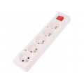 GN-570WS BI; Connector: AC supply; female; splitter; 2P+PE; 250VAC; 16A; white; JONEX GN-570WS BI; Connector: AC supply; female; splitter; 2P+PE; 250VAC; 16A; white; JONEX
