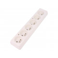 GN-670 BI; Connector: AC supply; female; splitter; 2P+PE; 250VAC; 16A; white; JONEX GN-670 BI; Connector: AC supply; female; splitter; 2P+PE; 250VAC; 16A; white; JONEX
