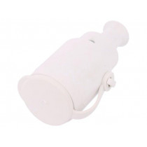 GN-H2 BI; Connector: AC supply; female; socket; 2P+PE; 250VAC; 16A; white; JONEX