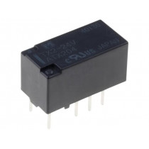 TX2-24V; Relay: electromagnetic; DPDT; Ucoil: 24VDC; 2A/30VDC; max.220VDC; PANASONIC