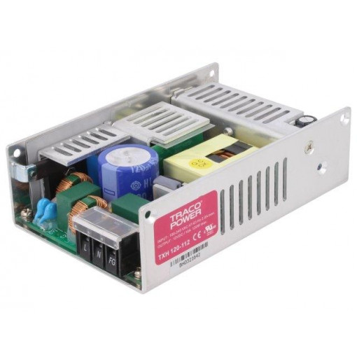 TXH 120-112; Power supply: switched-mode; modular; 120W; 12VDC; 136x82x38mm; TRACO POWER