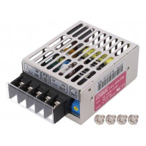 TXL 015-15S; Power supply: switched-mode; modular; 15W; 15VDC; 62x51x28mm; 1A; TRACO POWER
