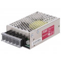TXM 025-124; Power supply: switched-mode; modular; 25W; 24VDC; 79x51x28.8mm; TRACO POWER