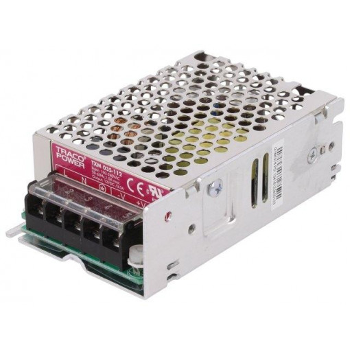 TXM 035-112; Power supply: switched-mode; modular; 35W; 12VDC; 101.6x63.5x33mm; TRACO POWER