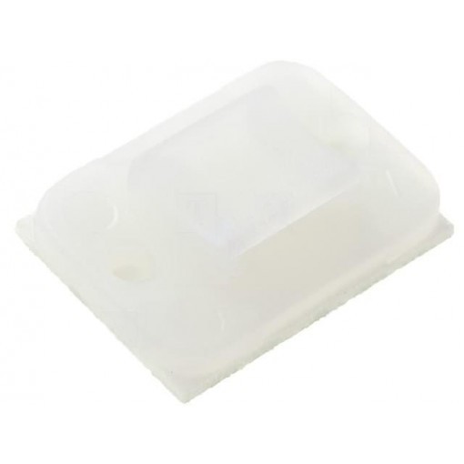 151-11319; Self-adhesive cable holder; polyamide; UL94V-2; natural; L: 20mm; HELLERMANNTYTON