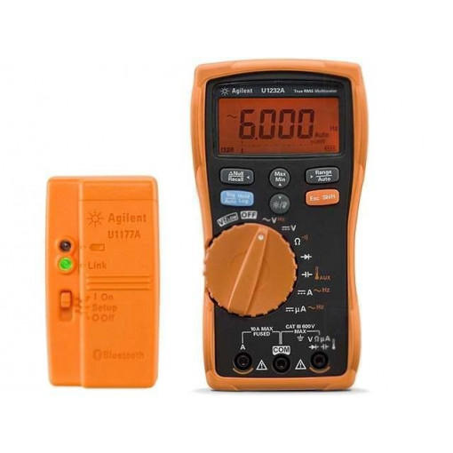 U1232A; Digital multimeter; LCD (6600),bargraph; VDC: 600m/6/60/600V; KEYSIGHT TECHNOLOGIES