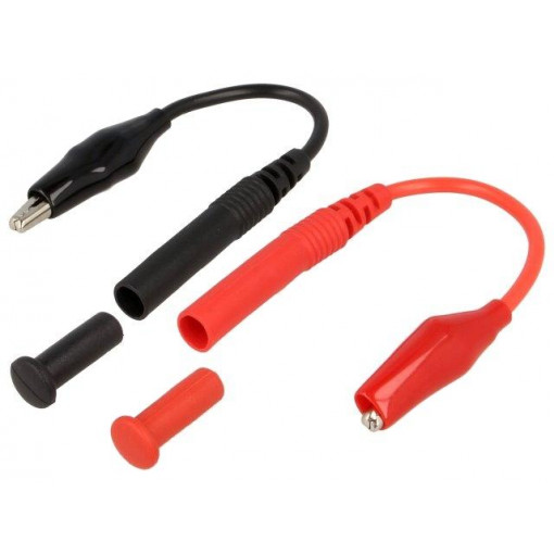 U1781A; Set of test leads; 4mm straight banana plug-crocodile clip; KEYSIGHT TECHNOLOGIES