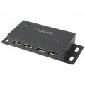 UA0141A; Hub USB; USB 2.0; PnP,mounted on desktop; Number of ports: 4; LOGILINK UA0141A; Hub USB; USB 2.0; PnP,mounted on desktop; Number of ports: 4; LOGILINK