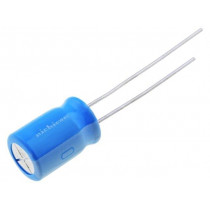 UBT1H101MPD8; Capacitor: electrolytic; THT; 100uF; 50VDC; Ø10x12.5mm; Pitch: 5mm; NICHICON