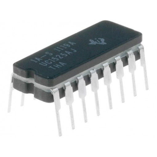 UC1525AJ; PMIC; PWM controller; 0.5A; 500kHz; Channels: 2; CDIP16; 0÷49%; 1W; TEXAS INSTRUMENTS