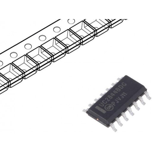 UC2844BDR2G; PMIC; PWM controller; 1A; 48÷500kHz; Channels: 1; SO14; Usup: 16÷36V; ON SEMICONDUCTOR