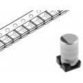 UCB1C471MNL1GS; Capacitor: electrolytic; SMD; 470uF; 16VDC; Ø10x10mm; ±20%; 7000h; NICHICON UCB1C471MNL1GS; Capacitor: electrolytic; SMD; 470uF; 16VDC; Ø10x10mm; ±20%; 7000h; NICHICON