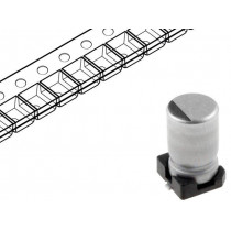 UCB1C471MNL1GS; Capacitor: electrolytic; SMD; 470uF; 16VDC; Ø10x10mm; ±20%; 7000h; NICHICON