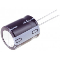 UCS2D221MHD; Capacitor: electrolytic; THT; 220uF; 200VDC; Ø18x25mm; Pitch: 7.5mm; NICHICON