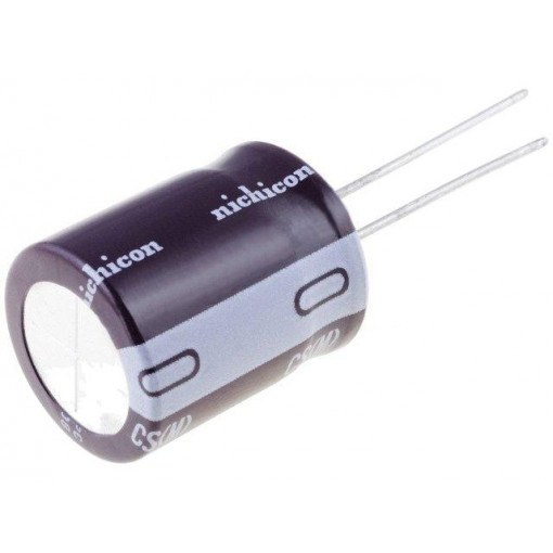 UCS2E330MHD; Capacitor: electrolytic; THT; 33uF; 250VDC; Ø12.5x20mm; Pitch: 5mm; NICHICON